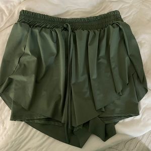 flowy athletic shorts